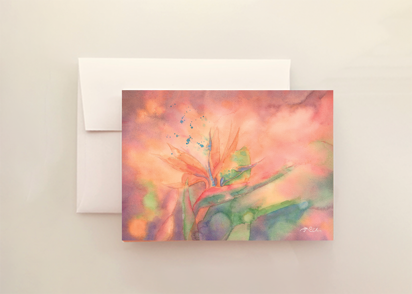 Bird of Paradise Greeting Card