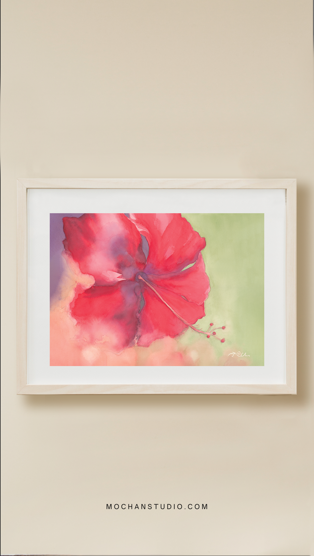 Green Hibiscus