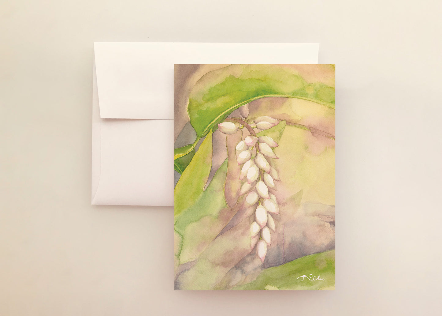 Destiny Flower Greeting Card