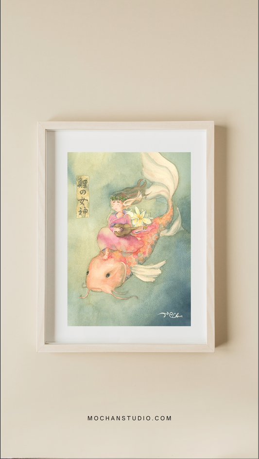 Koi Fish Goddess